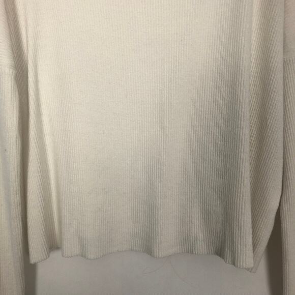 Lucky Brand High Neck Crop Top Cream Size XS - Picture 4 of 10